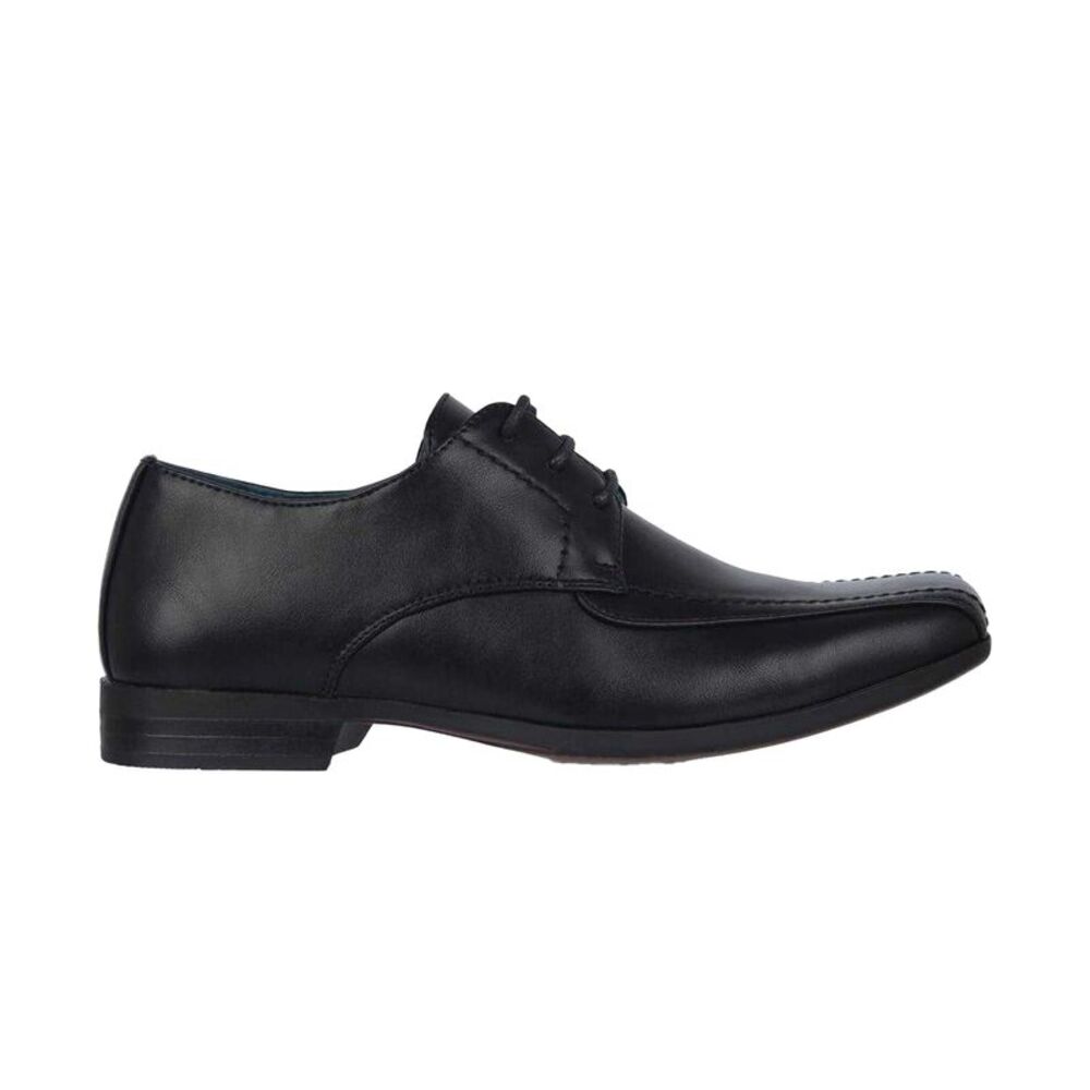 Giorgio Boys Bourne Derby Shoes / Black